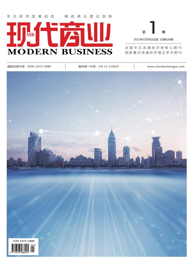 现代商业杂志2021年12月第36期目录
