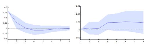 ͼ2 RCPF��VIX�ֻ�ָ����GSCPI�����������Ӧͼ