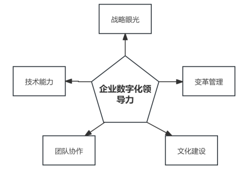 图1 企业数字化领导力要素框架